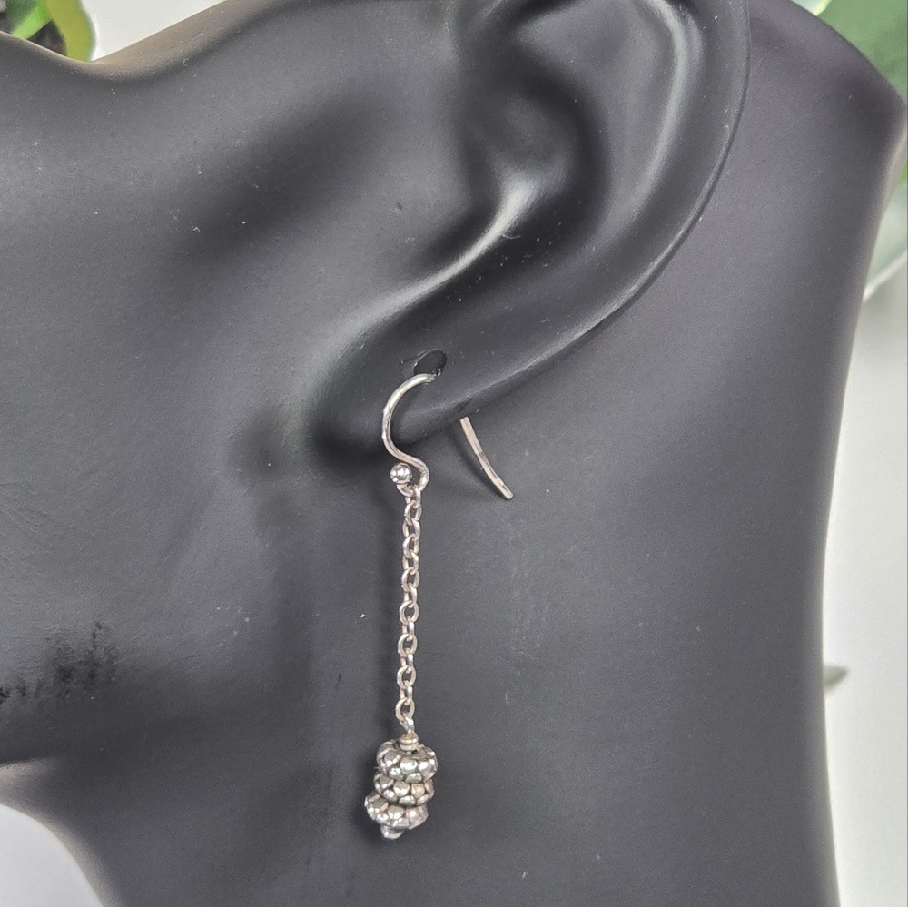 Vintage Sterling silver dangle earrings